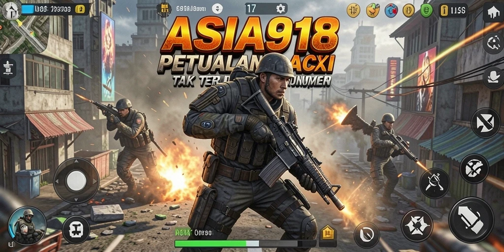 Screenshot gameplay ASIA918 menampilkan aksi seru dan karakter yang menarik.