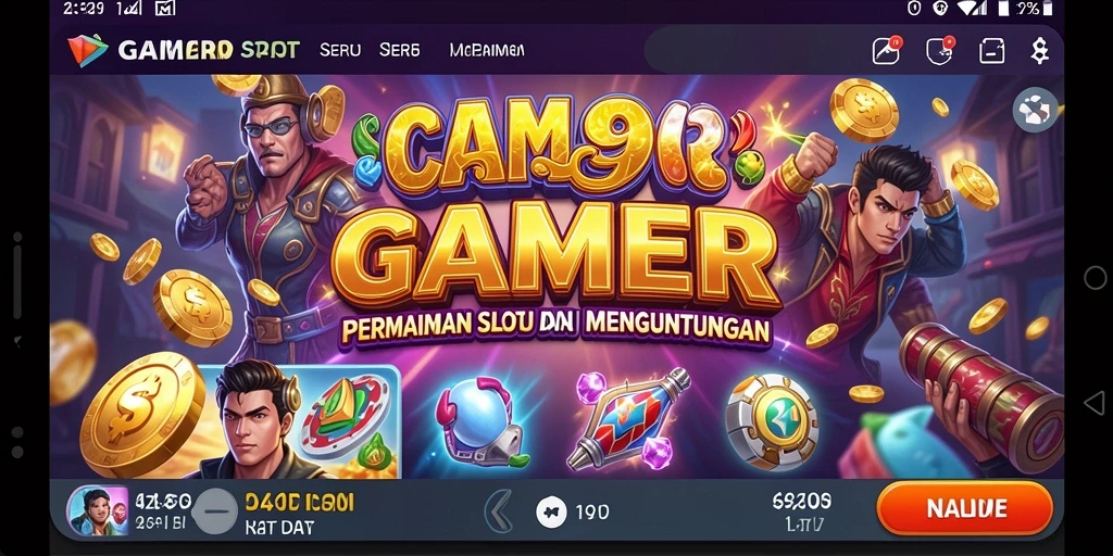 Tampilan gameplay GAMERP saat bermain slot yang mengasyikkan.