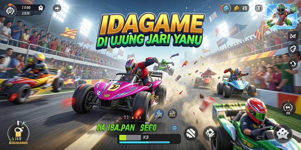Gameplay seru dan grafik menawan di IDAGAME.