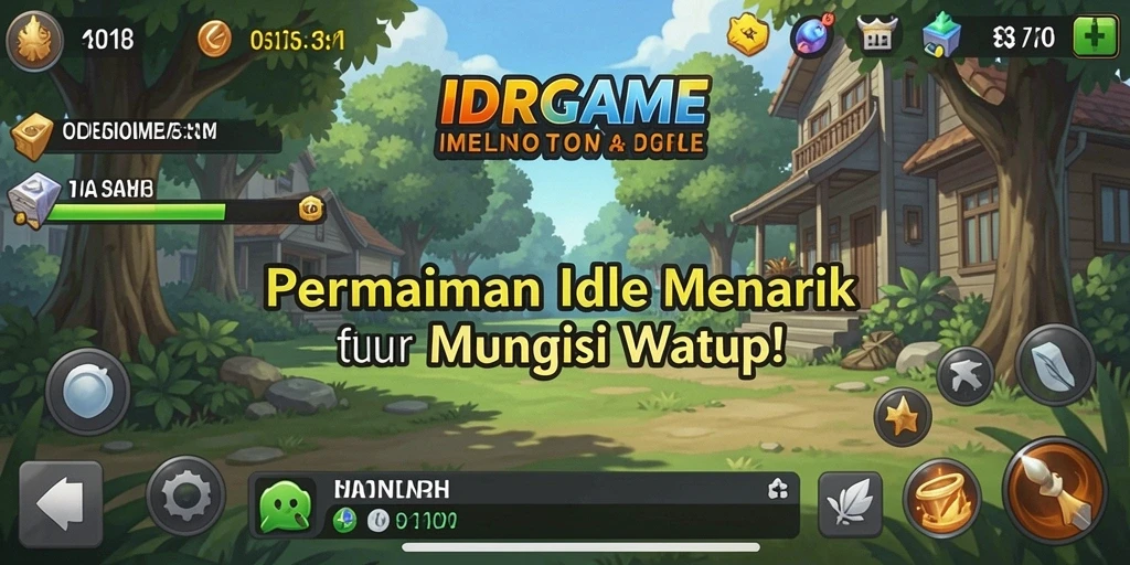 Tampilan gameplay <strong>IDRGAME</strong> yang menakjubkan dan menarik.