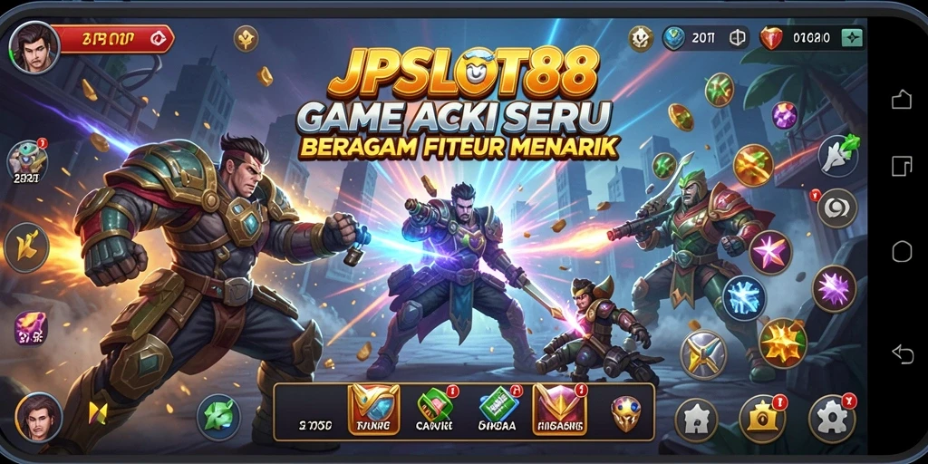 Tampilan menarik dalam permainan aksi JPSLOT88 yang penuh tantangan.