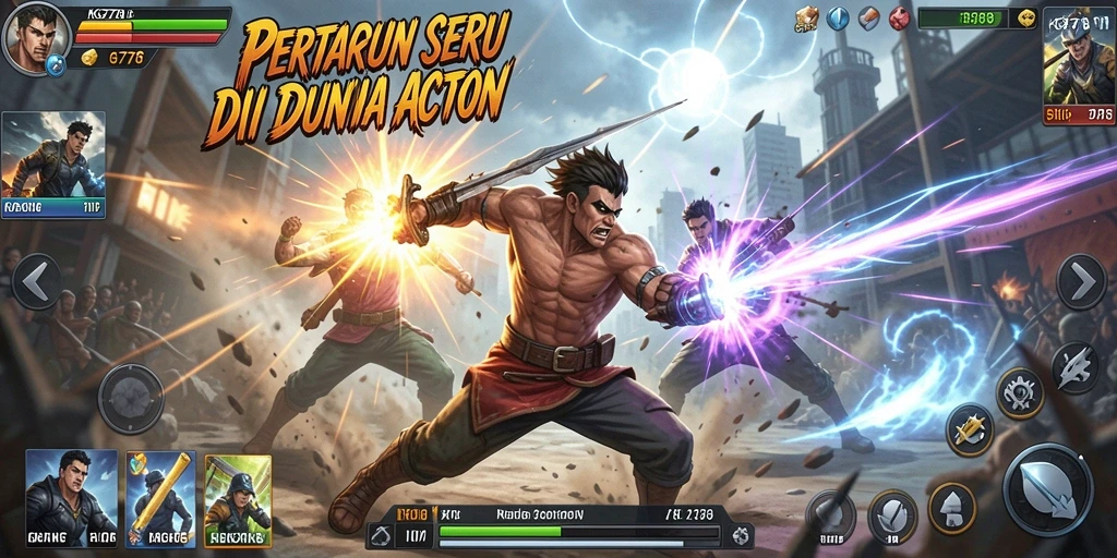 Tampilan gameplay seru dari KG778 dengan aksi yang mendebarkan.