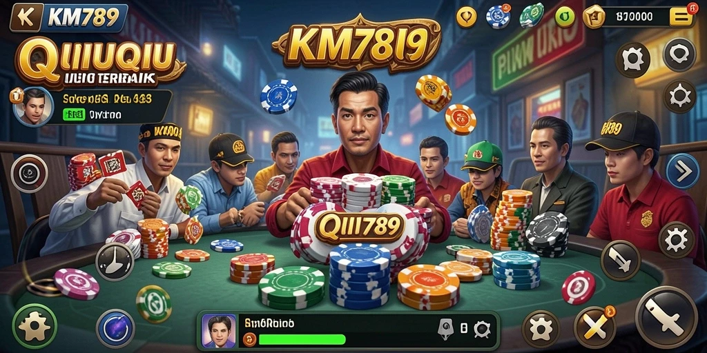 Screenshot gameplay QiuQiu KM789 yang seru dan interaktif.