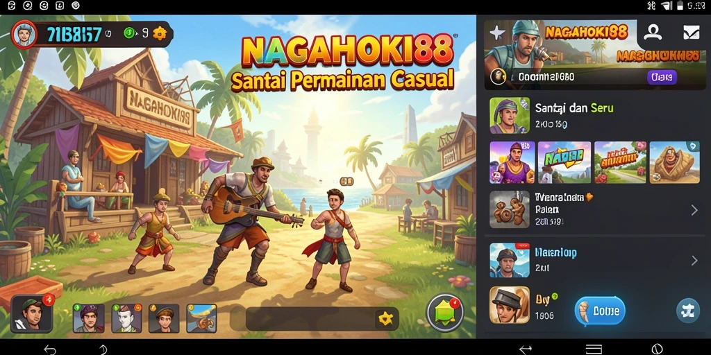 Screenshot gameplay NAGAHOKI88 yang menampilkan keseruan permainan Casual.
