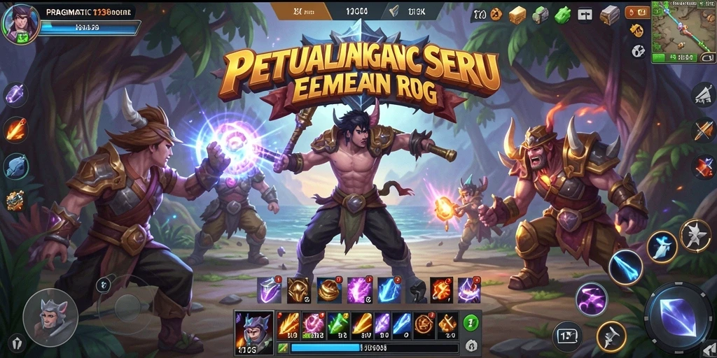 Screenshot permainan PRAGMATIC123 menampilkan aksi RPG yang mendebarkan.