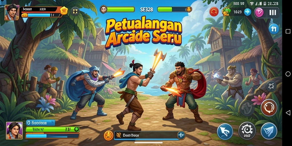 Tampilan gameplay SE328 yang menarik dan dinamis.