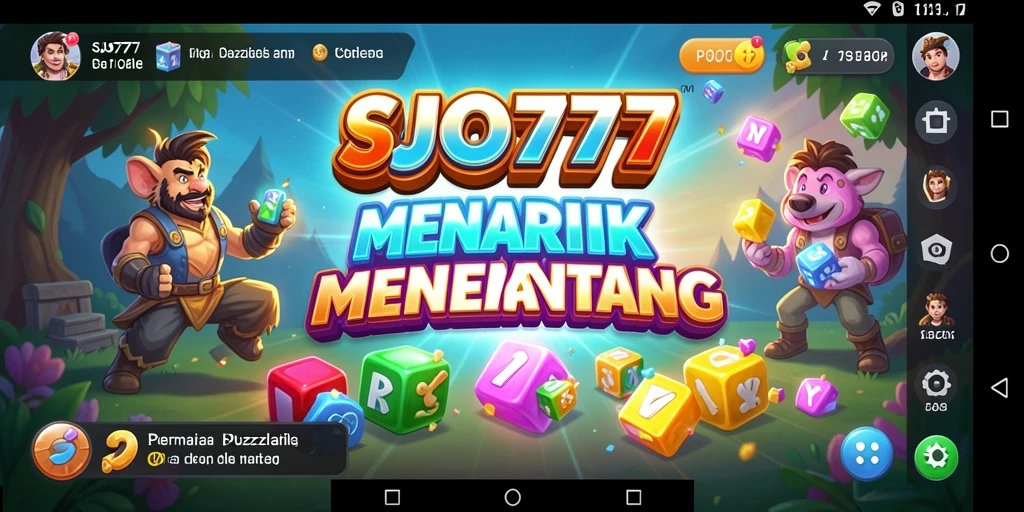 Screenshot gameplay SJO777 menampilkan tantangan puzzle yang menarik.